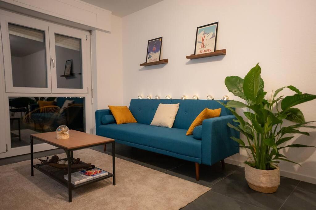 Appartement Spacieux Au Centre De La Gruyere Broc Exteriör bild