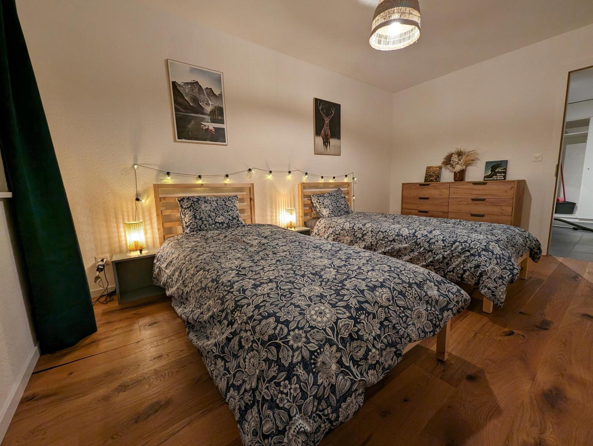 Appartement Spacieux Au Centre De La Gruyere Broc Exteriör bild